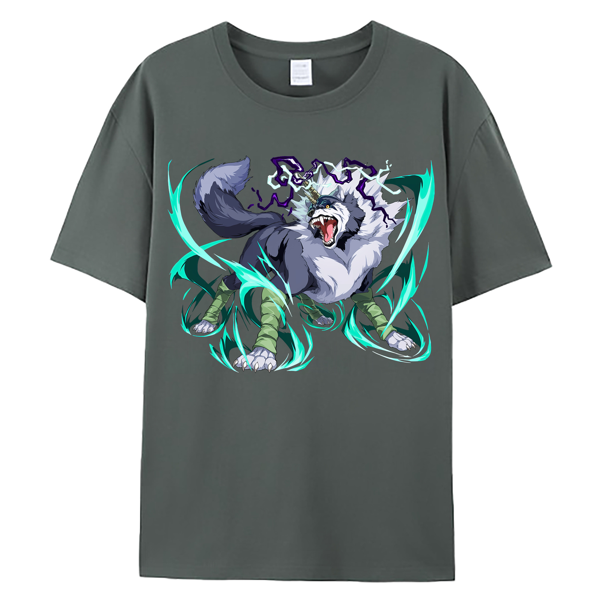 （画像用） 転スラ Regarding Reincarnated to Slime 綿100％ メンズ半袖Tシャツ｜肌触りやわらか＆通気性